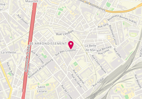 Plan de Labbé Charpentes, 55 Rue Jean Cristofol, 13003 Marseille