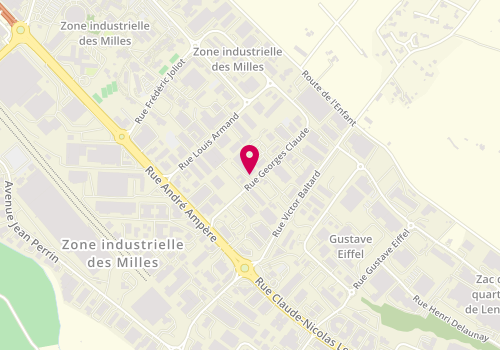 Plan de ELAN GIPEN Aix Les Milles, 770-790 Rue Georges Claude Zone Industrielle, 13290 Aix-en-Provence