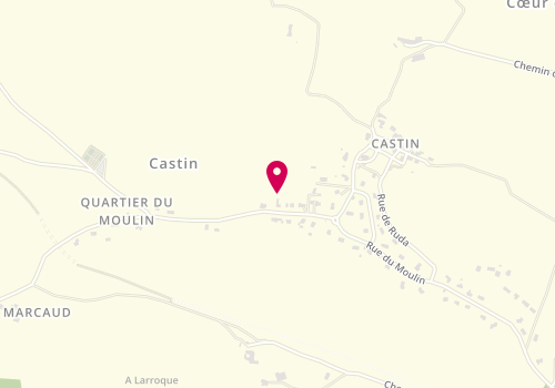 Plan de Caban Remy, 24 Rue du Moulin, 32810 Castin