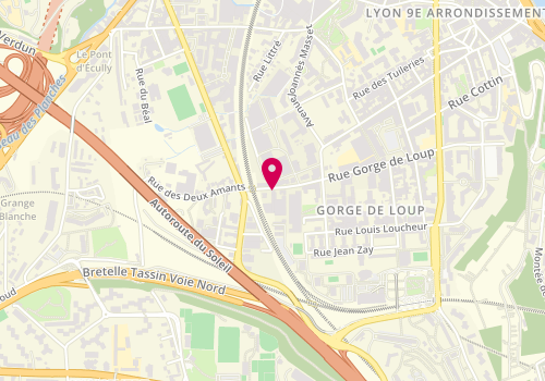 Plan de Gouskant Bois Concept, 87 Rue Gorge de Loup, 69009 Lyon