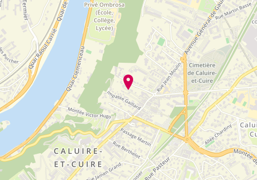 Plan de Bcca2, 55 Rue Jean Moulin, 69300 Caluire-et-Cuire
