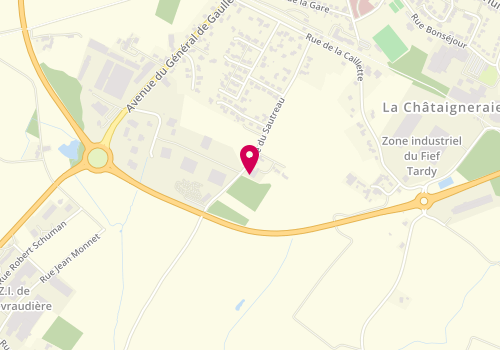 Plan de A2 Menuiserie, Zone Artisanale du Pironnet
Le Sautreau, 85120 La Châtaigneraie