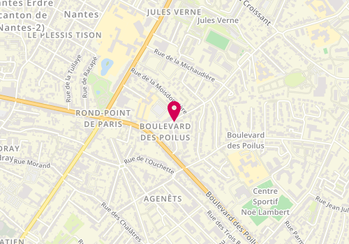 Plan de Artipose 44, 20 Rue de la Marri&Egrave;Re, 44300 Nantes