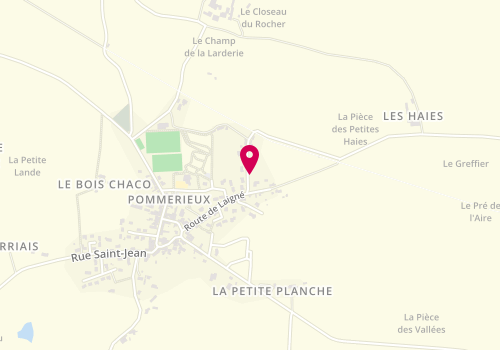 Plan de AB Couverture Charpente, 18 Route de Laigne, 53400 Pommerieux