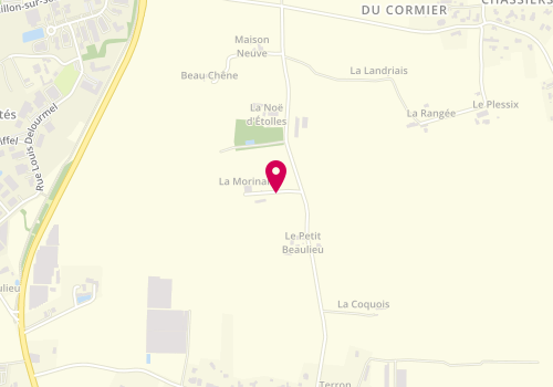 Plan de Aubry Charpente - Rennes, La Morinais, 35230 Noyal-Châtillon-sur-Seiche