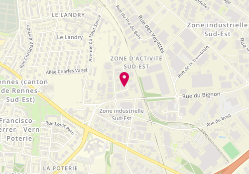 Plan de Quelqu'Un Sur le Toit, 14 Rue du Noyer, 35000 Rennes