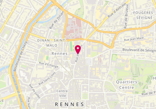 Plan de Atelier ALC, 38 Rue d'Antrain, 35700 Rennes