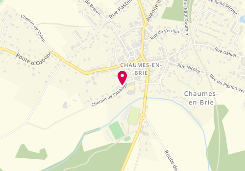 Plan de 3.4.5 Charpente Couverture, 8 chemin de l'Abbaye, 77390 Chaumes-en-Brie