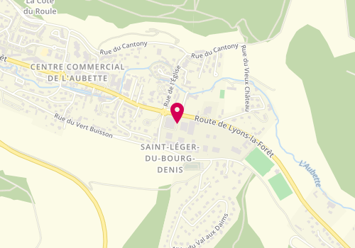Plan de Ets Paroïelle, 1556 Route de Lyons, 76160 Saint-Léger-du-Bourg-Denis