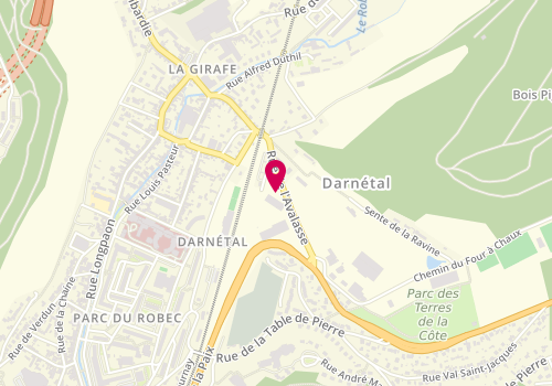 Plan de Lemoine & Dazy, 3 Rue de l'Avalasse, 76160 Darnétal